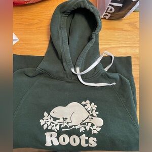 Roots Green hoodie